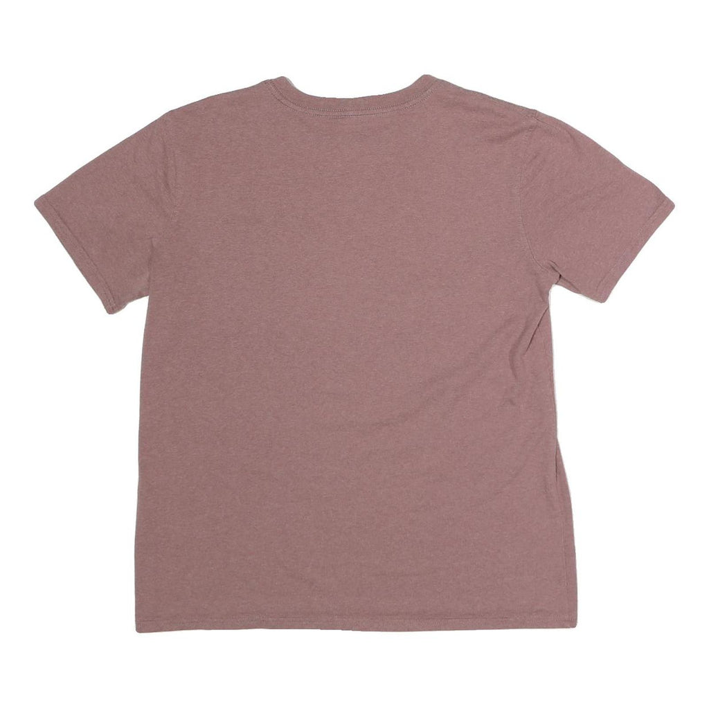 CARHARTT Womens Mauve Pocket T-Shirt L Short Sleeve Crew Neck Cotton Blend