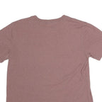 CARHARTT Womens Mauve Pocket T-Shirt L Short Sleeve Crew Neck Cotton Blend