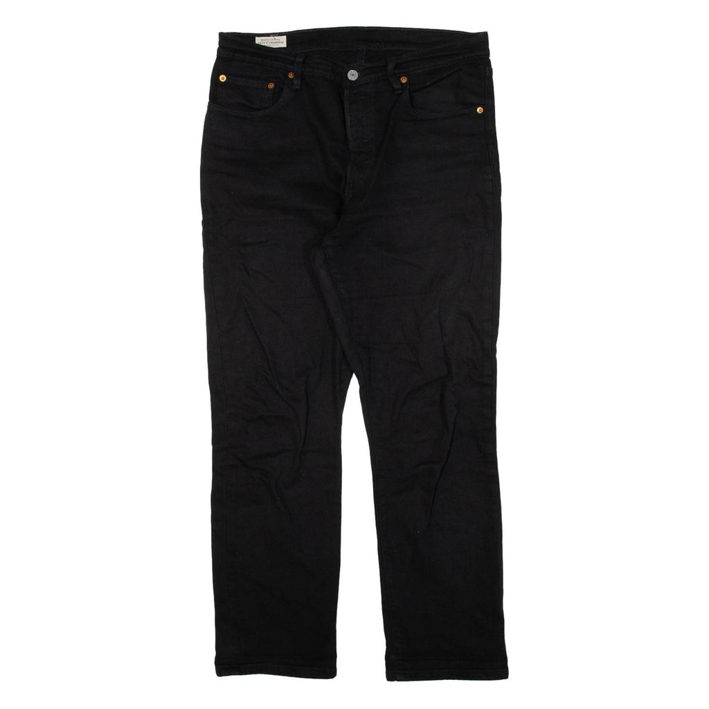 LEVI'S 501 BIG E Jeans Womens Black Regular Straight W32 L28