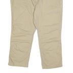 CARHARTT Mens Cotton Blend Beige Regular Straight Fit Trousers W42 L25