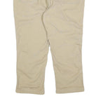 CARHARTT Mens Cotton Blend Beige Regular Straight Fit Trousers W42 L25