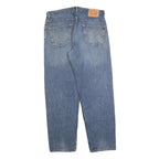 LEVI'S 550 Straight Mens Jeans Blue Relaxed Straight Denim Medium W35 L32 Casual