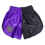 BLITZ Martial Arts Mens Sports Shorts Purple Colourblock XL W30