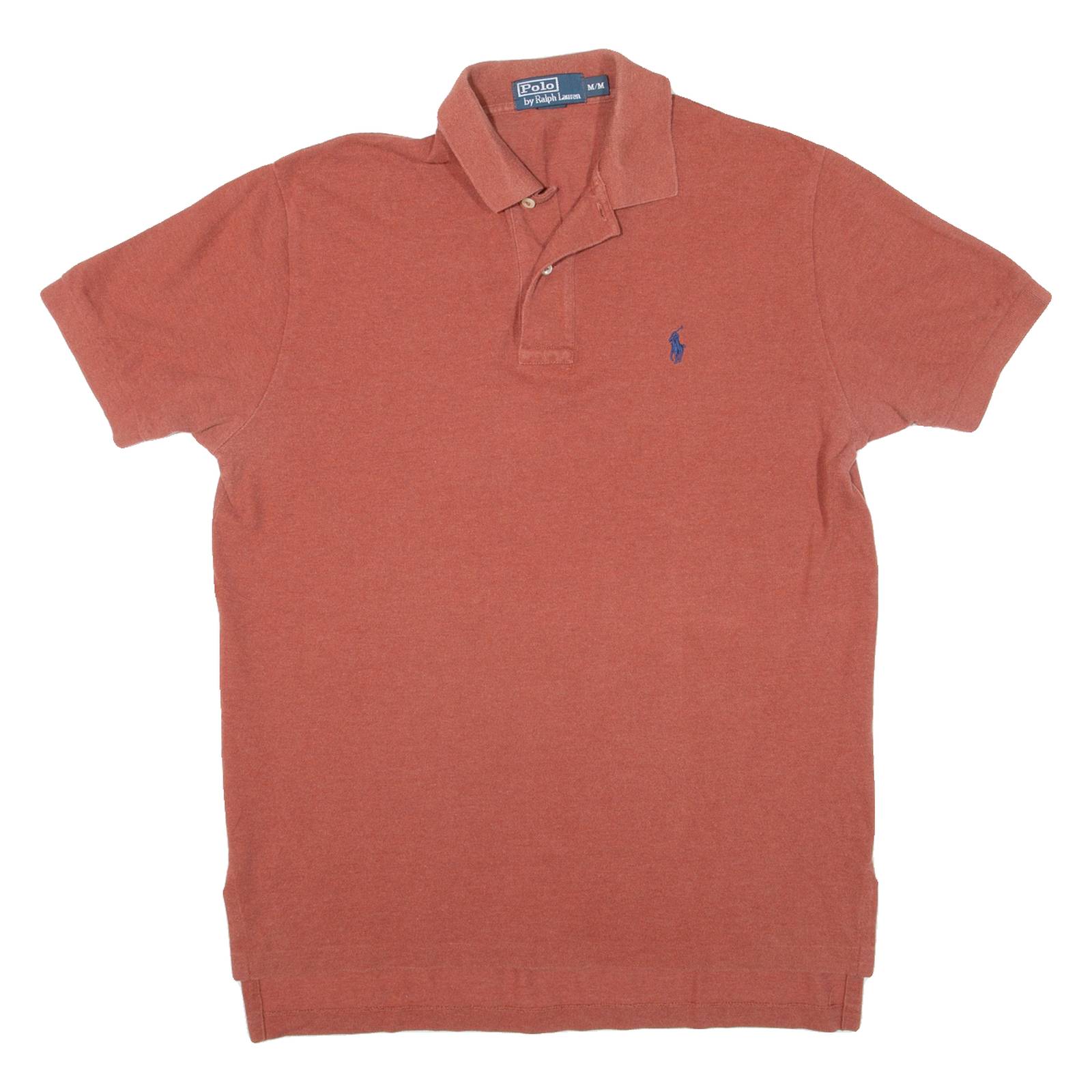 POLO RALPH LAUREN Mens Polo Shirt Orange M
