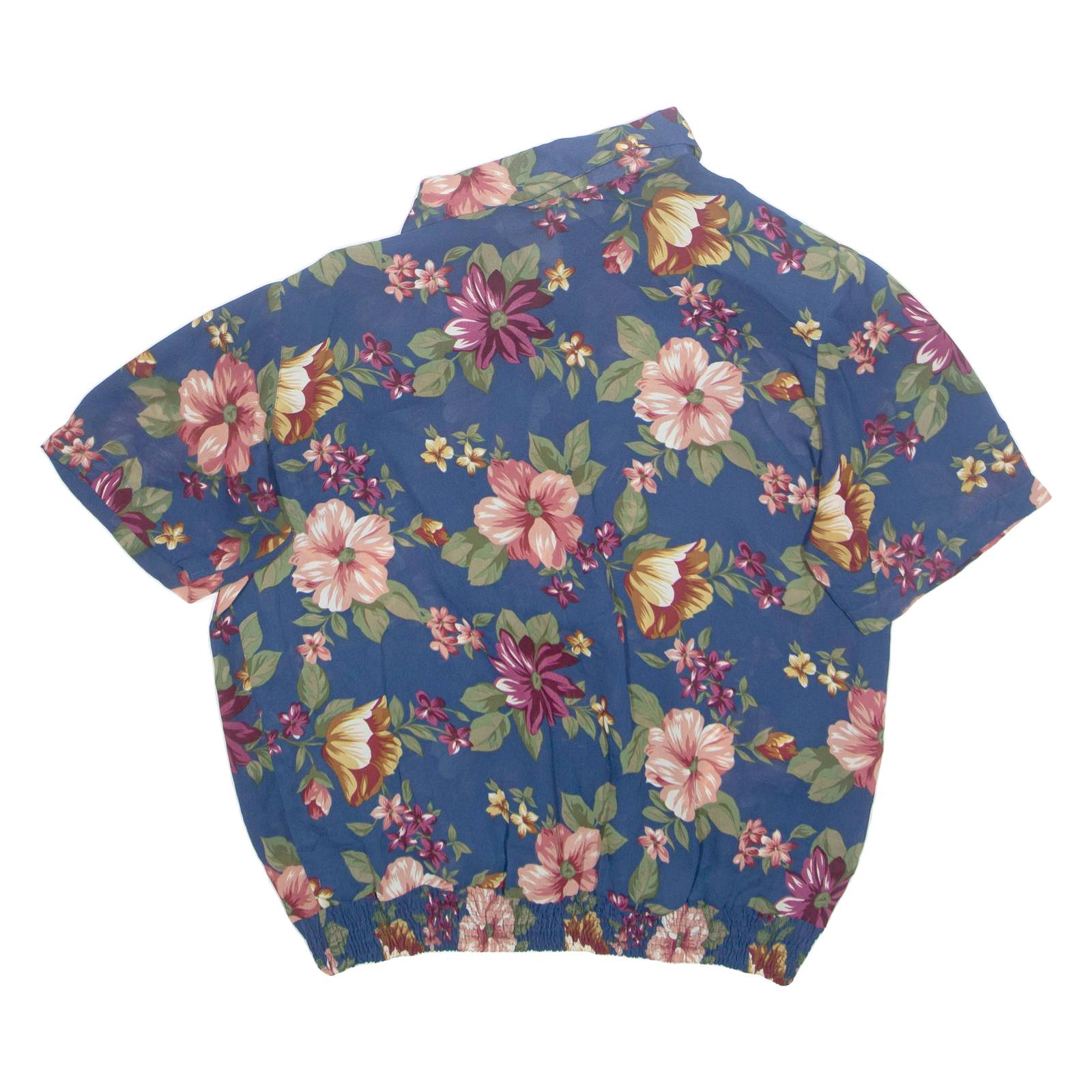ALFRED DUNNER Womens Printed Top Beige Collared Floral M