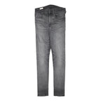 LEVI'S Mens Slim Grey Denim Skinny Jeans W28 L32 Cotton Blend Zip Casual Wear