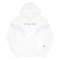 NIKE Mens White Air Pullover Hoodie L Cotton Blend Sportswear Sweatshirt