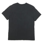 CHAMPION Mens Black Red Logo Modern T-Shirt M Short Sleeve Crew Neck