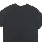 CHAMPION Mens Black Red Logo Modern T-Shirt M Short Sleeve Crew Neck