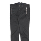 JECKERSON Womens Black Slim Skinny Denim Woven Cotton Blend Jeans W26 L28