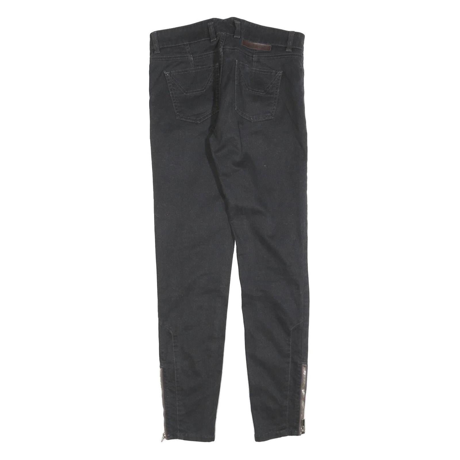 JECKERSON Womens Black Slim Skinny Denim Woven Cotton Blend Jeans W26 L28