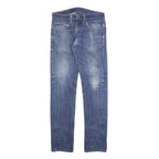 LEVI'S 511 Skinny Mens Jeans Blue Slim Denim Medium W31 L32 Zip Cotton Blend