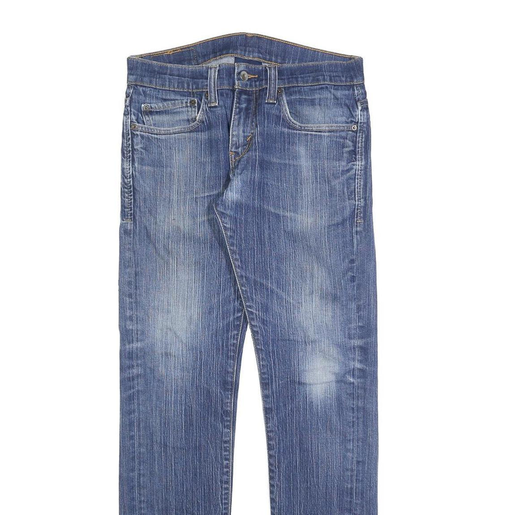 LEVI'S 511 Skinny Mens Jeans Blue Slim Denim Medium W31 L32 Zip Cotton Blend