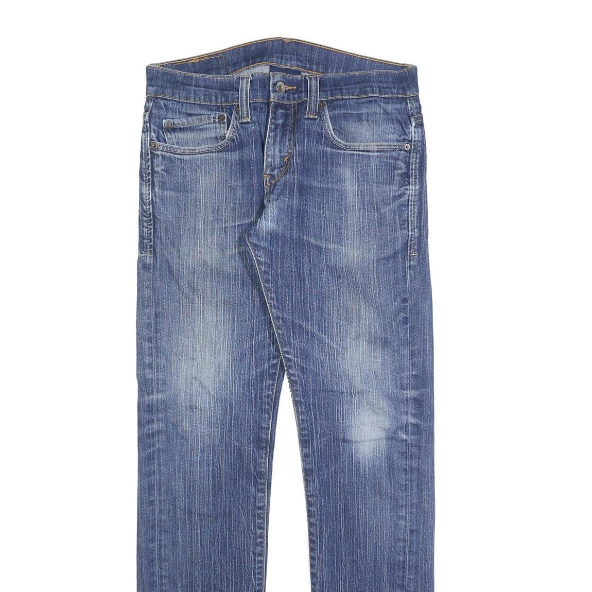 LEVI'S 511 Skinny Mens Jeans Blue Slim Denim Medium W31 L32 Zip Cotton Blend