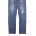 LEVI'S 511 Skinny Mens Jeans Blue Slim Denim Medium W31 L32 Zip Cotton Blend