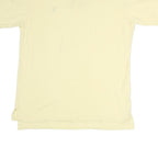 POLO RALPH LAUREN Mens Yellow Short Sleeve Plain M Cotton Polo Shirt Classic Fit