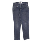 LEVI'S 505 Womens Jeans Blue Regular Straight Denim Medium W28 L27 Classic Fit