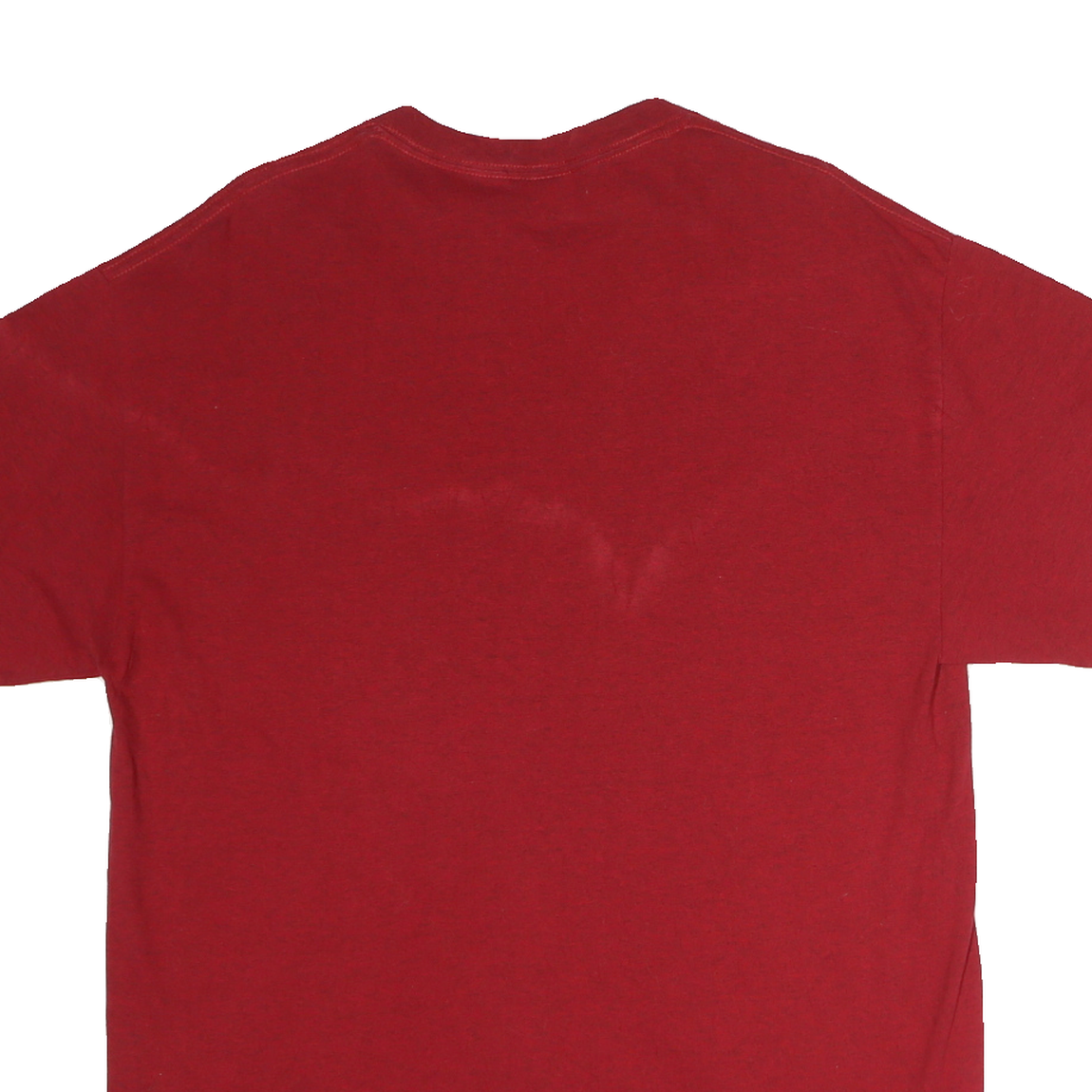 GILDAN Mens Red Anderson University Graphic T-Shirt L Short Sleeve Crew Neck