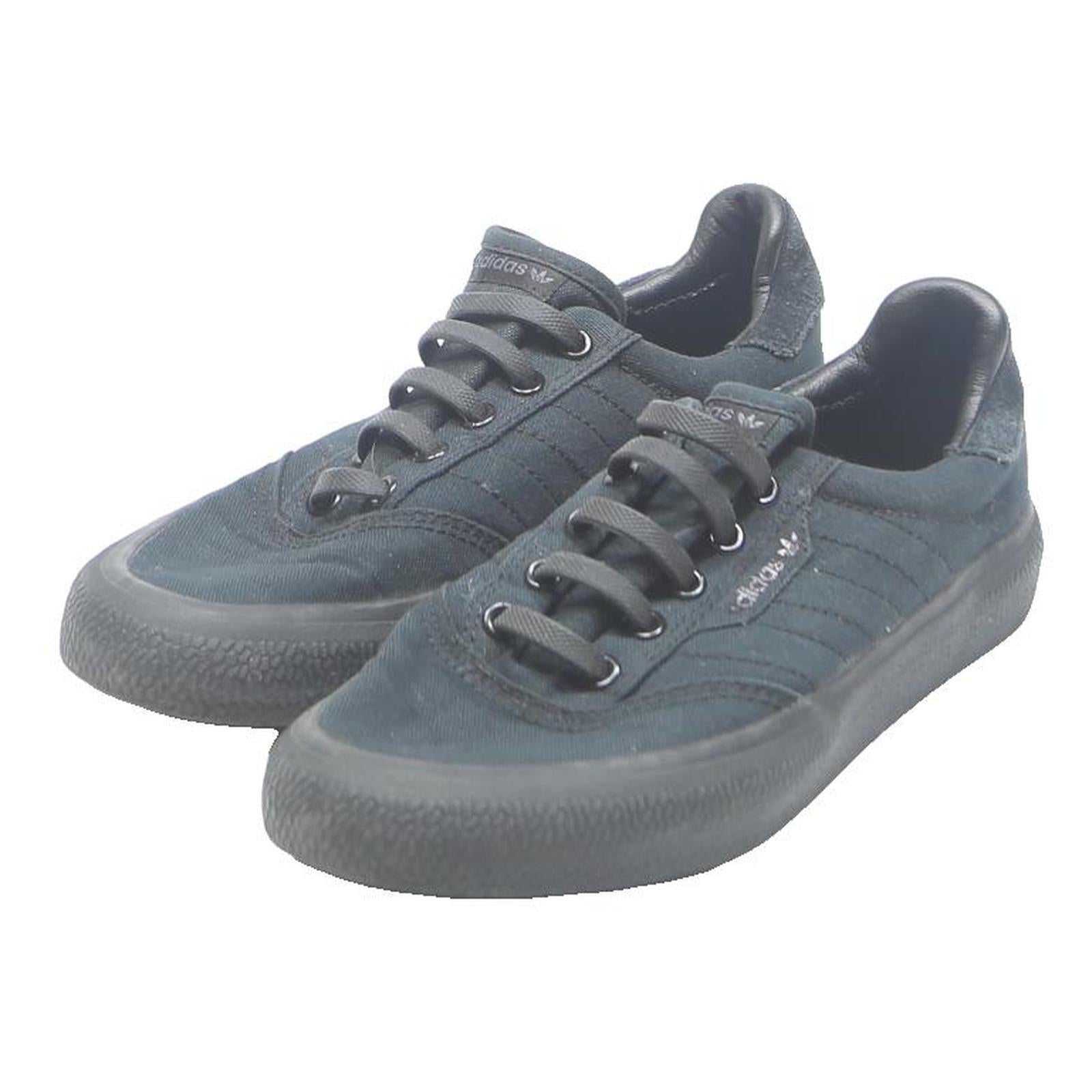 ADIDAS Nizza Womens Sneakers Trainers Canvas Black UK 5.5 Casual Comfort