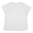 CHAMPION Womens Light Grey Graphic T-Shirt XL Short Sleeve Crew Neck Casual