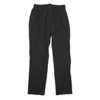 CRIVIT Womens Black Regular Fit Trousers W28 L30 Drawstring Casual Leisure