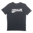 NIKE Athletic Cut Mens T-Shirt Black M