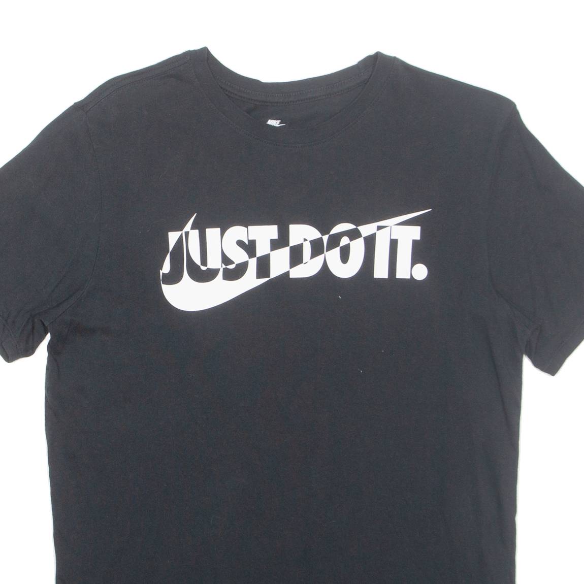 NIKE Athletic Cut Mens T-Shirt Black M