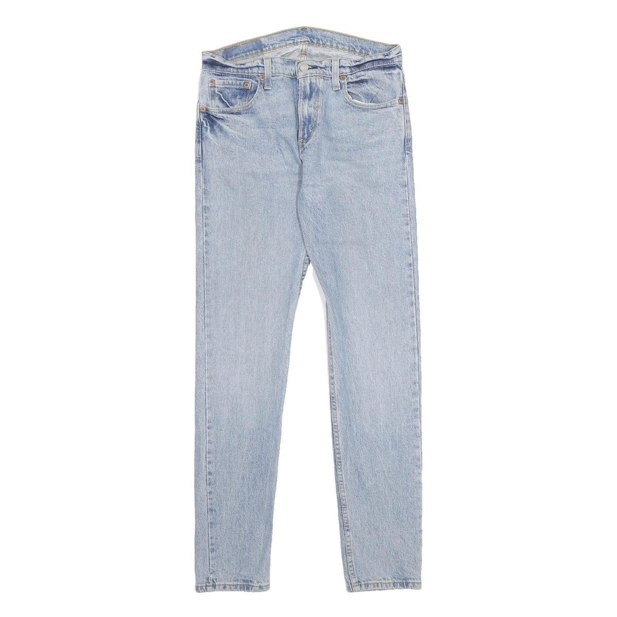 LEVI'S 512 Tapered Mens Jeans Blue Slim Tapered Denim Light W29 L32 Classic Fit