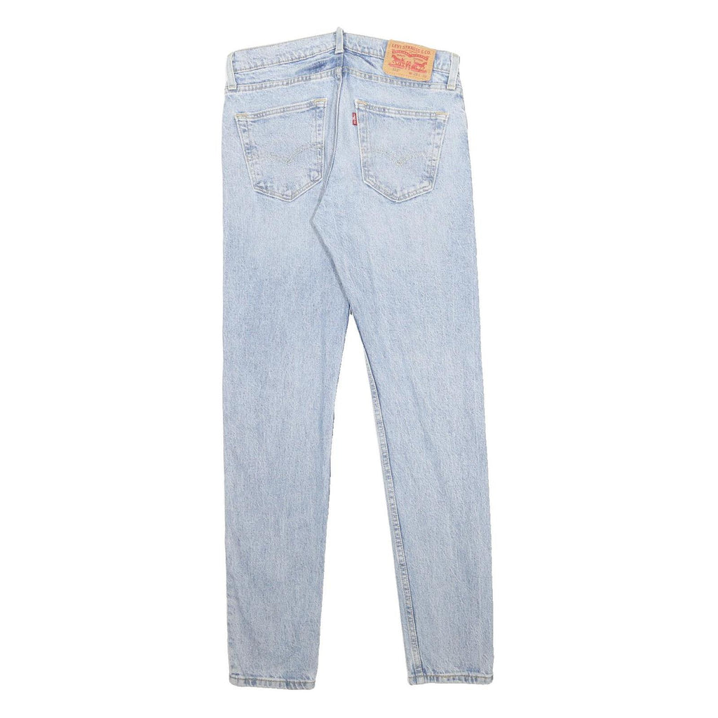 LEVI'S 512 Tapered Mens Jeans Blue Slim Tapered Denim Light W29 L32 Classic Fit