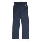 CARHARTT Mens Cotton Blend Navy Regular Fit Straight Leg Trousers W28 L32