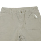 CARHARTT Womens Shorts Beige Casual XL W40 Cotton Blend Durable Workwear