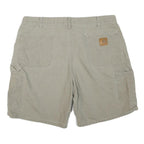CARHARTT Womens Shorts Beige Casual XL W40 Cotton Blend Durable Workwear