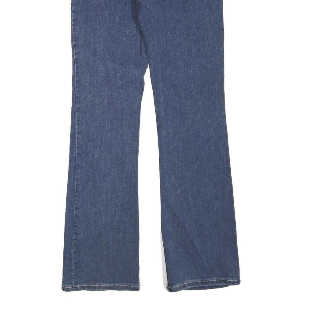 WRANGLER Womens Regular Fit Blue Denim Jeans W28 L32 Classic Zip Closure Stylish