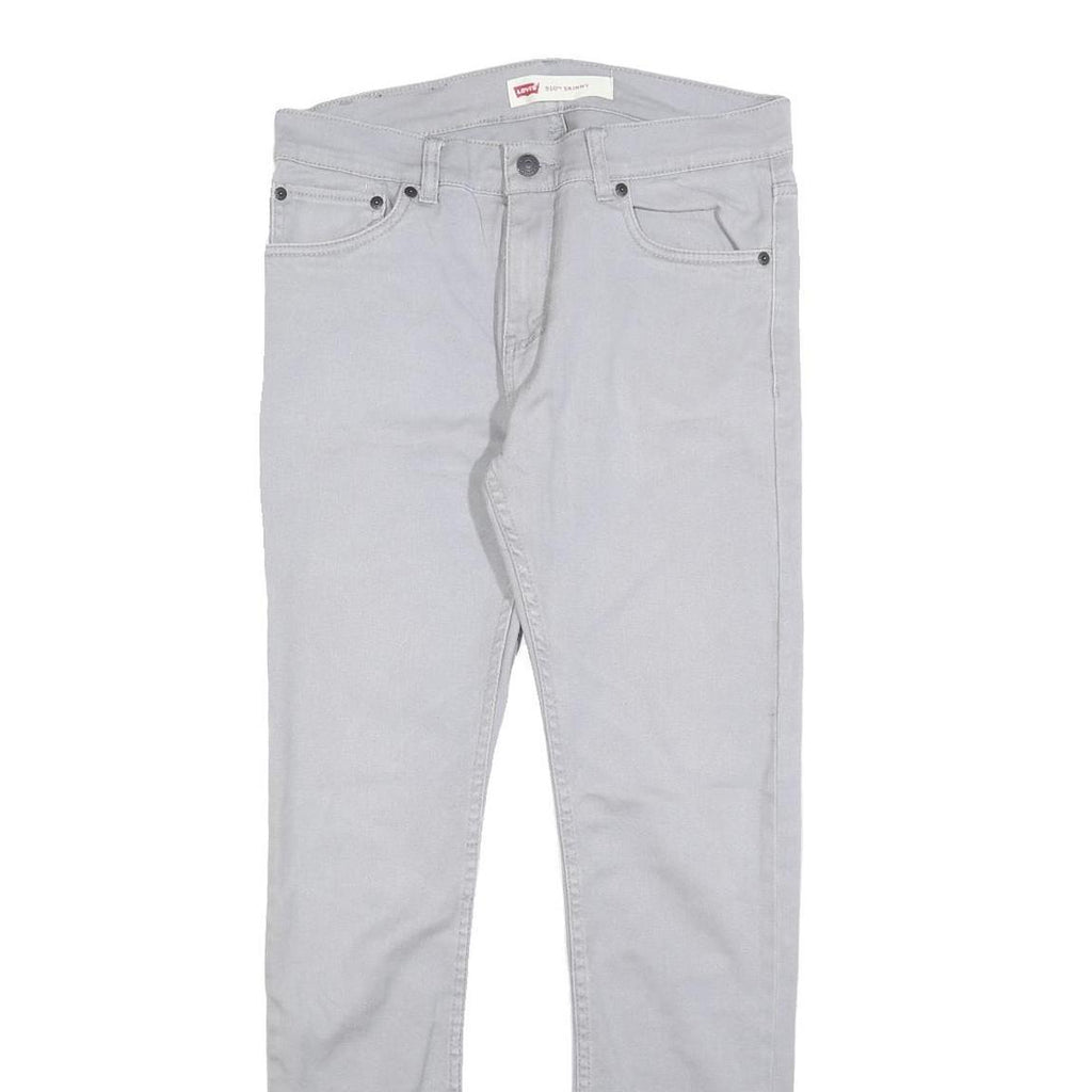 LEVI'S 510 Boys Slim Slim Skinny Denim Light W30 L30 Stretch Cotton Blend Jeans