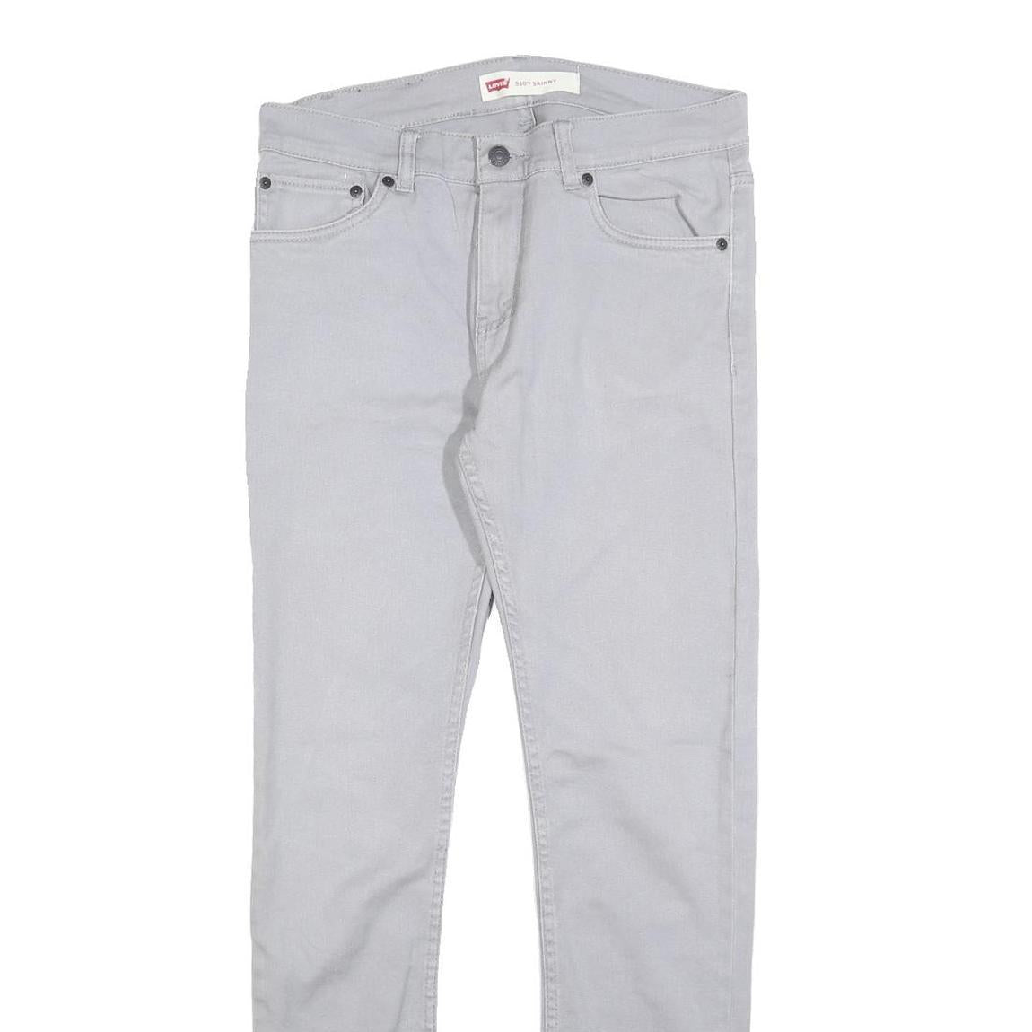 LEVI'S 510 Boys Slim Slim Skinny Denim Light W30 L30 Stretch Cotton Blend Jeans