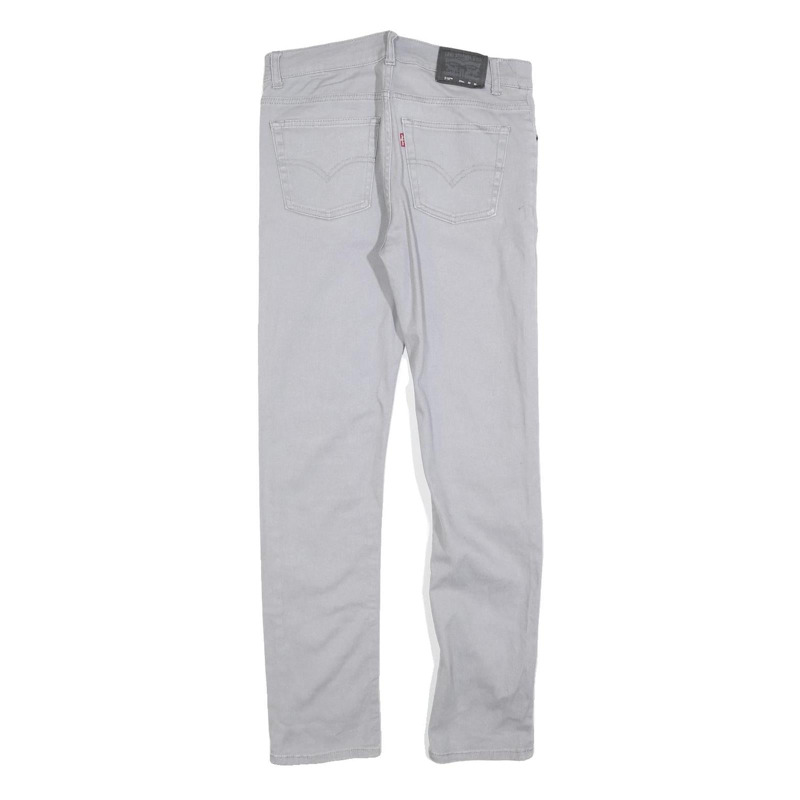 LEVI'S 510 Boys Slim Slim Skinny Denim Light W30 L30 Stretch Cotton Blend Jeans