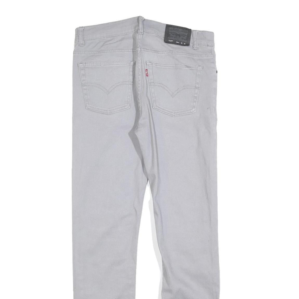 LEVI'S 510 Boys Slim Slim Skinny Denim Light W30 L30 Stretch Cotton Blend Jeans