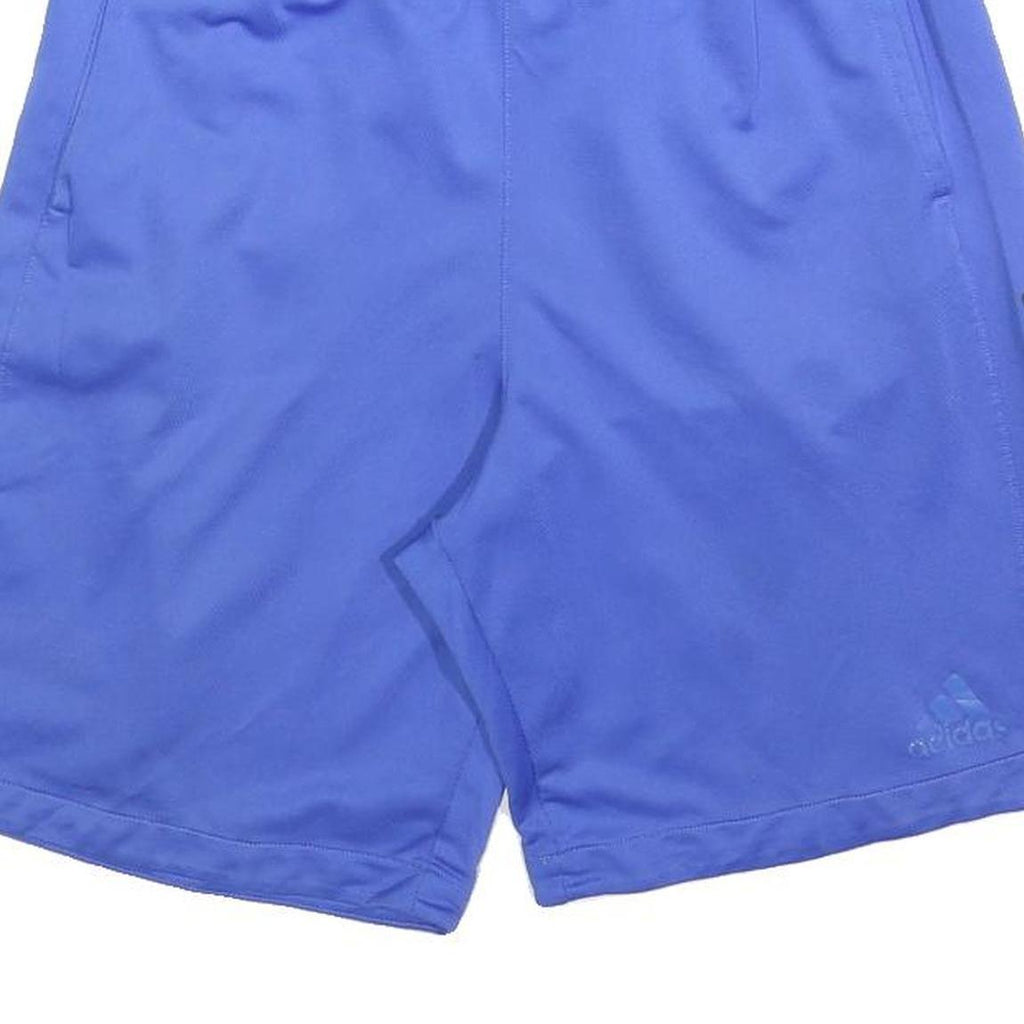 ADIDAS Mens Shorts Blue L W30 Sports Casual Lightweight Athletic
