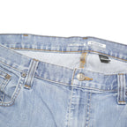 CARHARTT Mens Blue Regular Straight Denim Cotton Blend Light Wash W38 L30