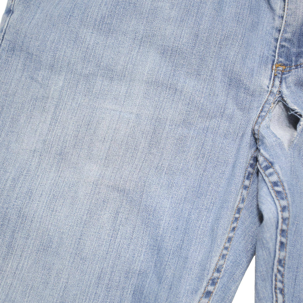 CARHARTT Mens Blue Regular Straight Denim Cotton Blend Light Wash W38 L30