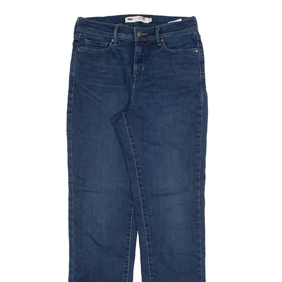 LEVI'S 512 Womens Jeans Blue Regular Straight W27 L32
