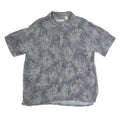 BATIK BAY Mens Shirt Black Crazy Pattern XL