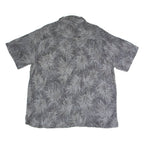 BATIK BAY Mens Shirt Black Crazy Pattern XL