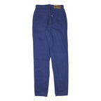 ETC Womens Regular Blue Jeans Cotton Blend Button W26 L31 Classic Straight