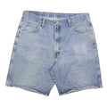 WRANGLER Mens Denim Blue Casual Shorts Size L W36 Summer Wear