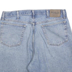 WRANGLER Mens Denim Blue Casual Shorts Size L W36 Summer Wear