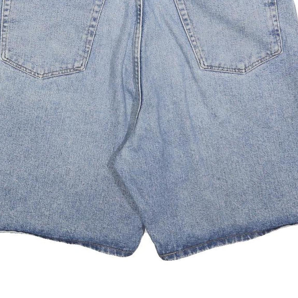 WRANGLER Mens Denim Blue Casual Shorts Size L W36 Summer Wear