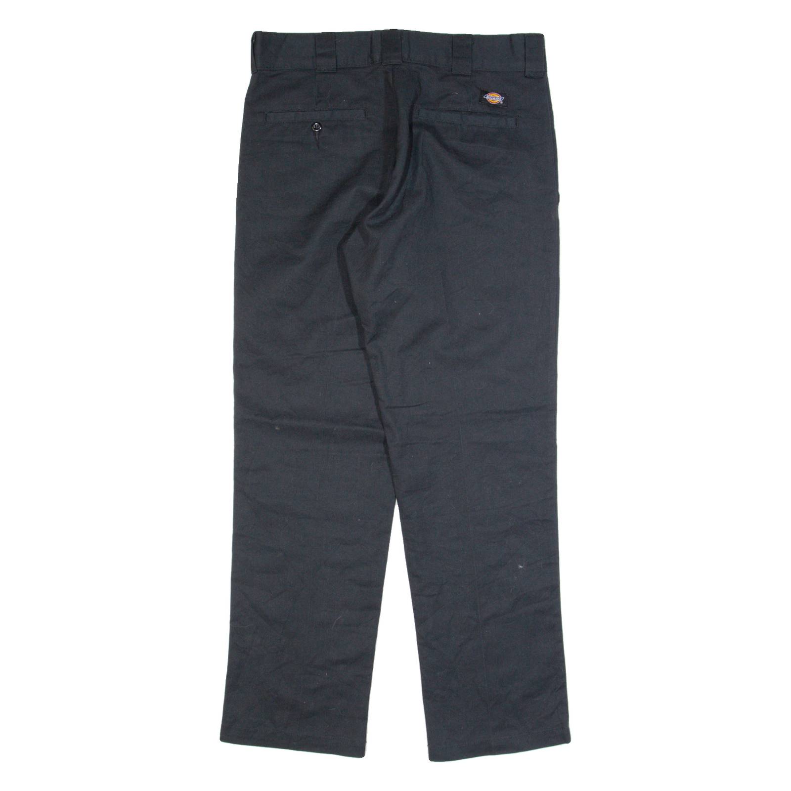 DICKIES Workwear Mens Trousers Black Regular Straight W30 L30