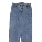 PLOP Womens Relaxed Blue Denim Medium W28 L31 Casual Cotton Blend Zip Jeans