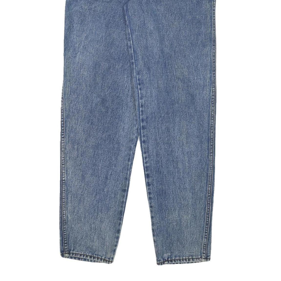 PLOP Womens Relaxed Blue Denim Medium W28 L31 Casual Cotton Blend Zip Jeans